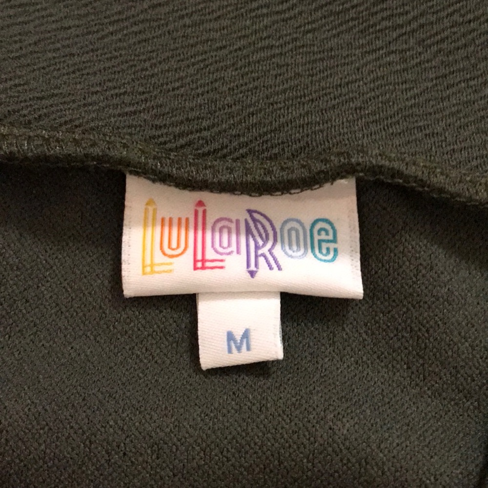 LulaRoe Cassie skirt in colorblock - Picture 3 of 3